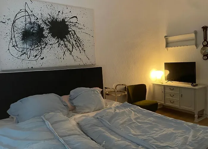 1 Schlafenzimmer 1 Whonzimmer Waschmaschine Trockner Maximum 4Personen Rheinhausen Center Appartement 1705